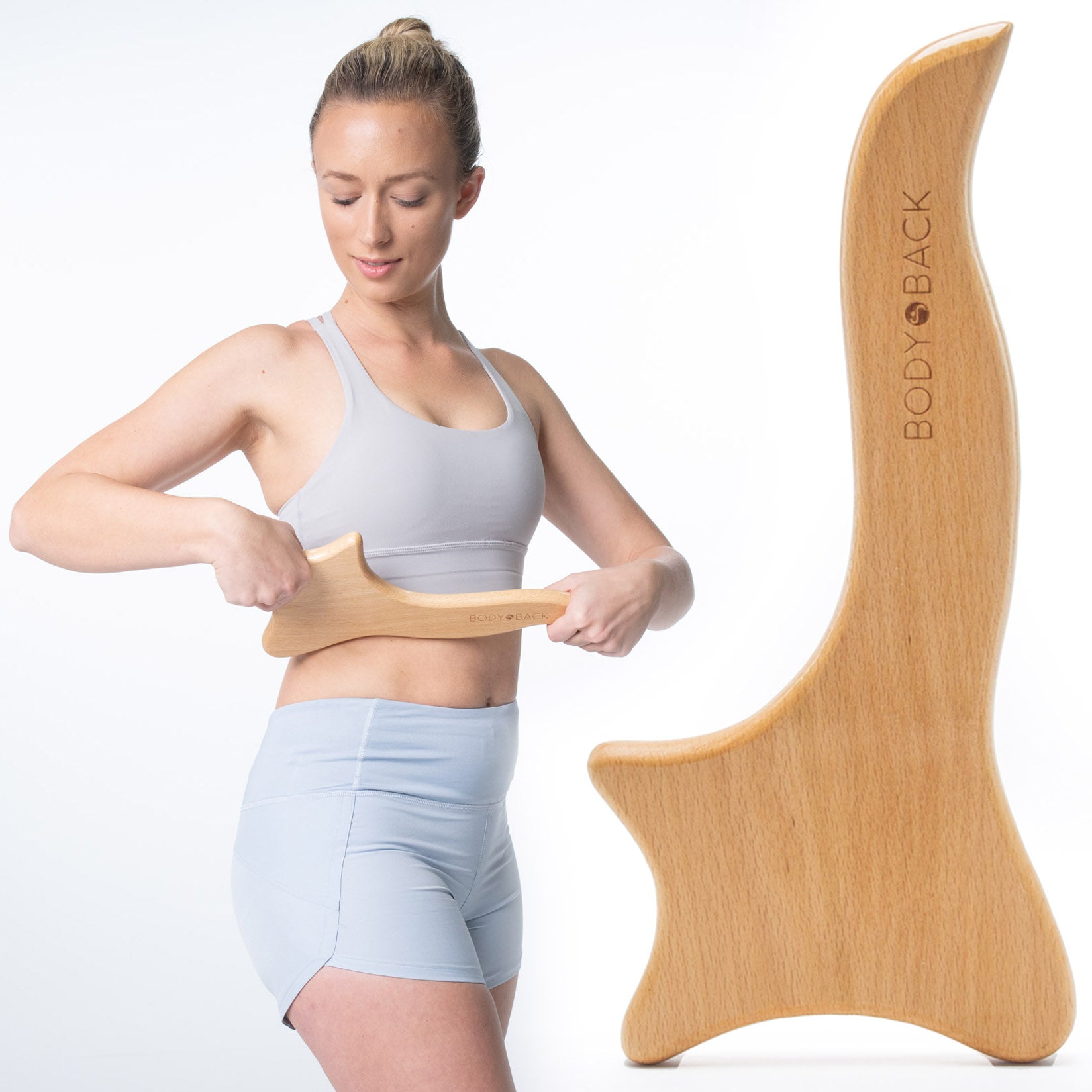 Wood Trigger Point Massage Gua Sha Tools Professional Lymphatic